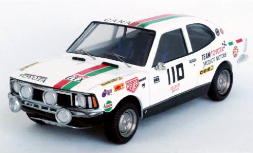 Coche miniatura Toyota Corolla 1/43 Trofeu Levin No.110 Team Jacquot Motors Castrol Rally Press-on-Regardless 1973 W.Boyce/D.Woods Toyota Corolla 1/43 Trofeu Levin No.110 Team Jacquot Motors Castrol Rally Press-on-Regardless 1973 W.Boyce/D.Woods coche miniatura
