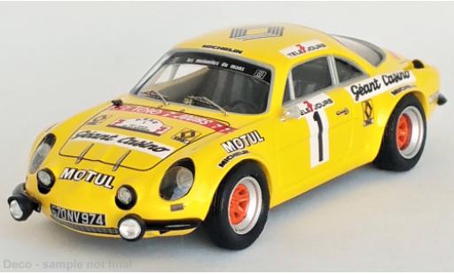 Coche miniatura Alpine A110 1/43 Trofeu Renault No.1 Tour de la Reunion 1979 Alpine A110 1/43 Trofeu Renault No.1 Tour de la Reunion 1979 coche miniatura