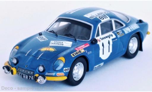 Coche miniatura Alpine A110 1/43 Trofeu Renault No.11 Rallye WM Rallye Suède 1973 Alpine A110 1/43 Trofeu Renault No.11 Rallye WM Rallye Suède 1973 coche miniatura