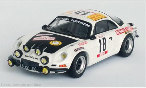 Coche miniatura Alpine A110 1/43 Trofeu Renault No.18 Rallye WM Tour de Corse 1978 Alpine A110 1/43 Trofeu Renault No.18 Rallye WM Tour de Corse 1978 coche miniatura