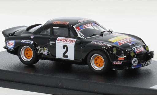 Coche miniatura Alpine A110 1/43 Trofeu Renault No.2 Rally du Mont Blanc 1976 Alpine A110 1/43 Trofeu Renault No.2 Rally du Mont Blanc 1976 coche miniatura
