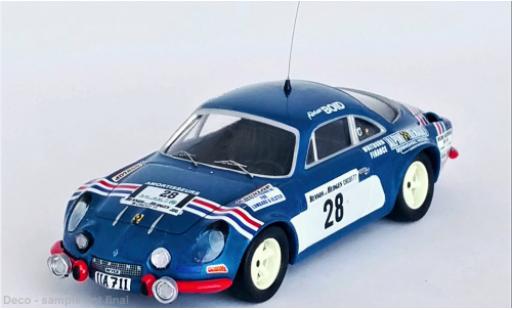 Coche miniatura Alpine A110 1/43 Trofeu Renault No.28 Circuit of Irland 1977 Alpine A110 1/43 Trofeu Renault No.28 Circuit of Irland 1977 coche miniatura