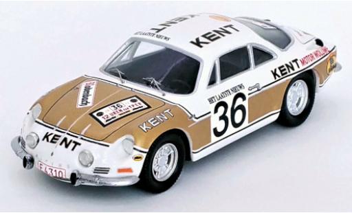 Coche miniatura Alpine A110 1/43 Trofeu Renault No.36 Kent Rallye Ypres 1972 Alpine A110 1/43 Trofeu Renault No.36 Kent Rallye Ypres 1972 coche miniatura