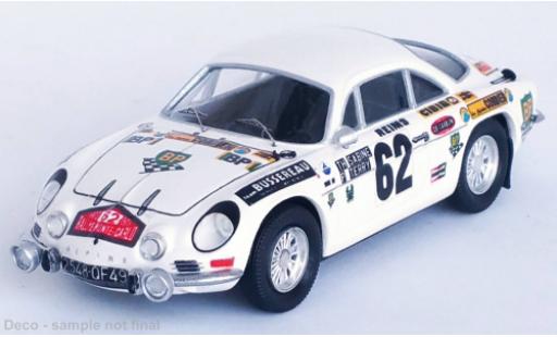 Coche miniatura Alpine A110 1/43 Trofeu Renault No.62 Rallye WM Rallye Monte Carlo 1973 Alpine A110 1/43 Trofeu Renault No.62 Rallye WM Rallye Monte Carlo 1973 coche miniatura