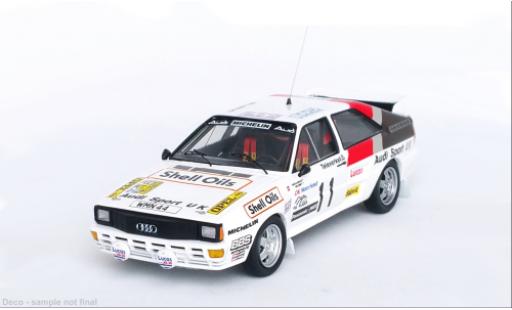 Coche miniatura Audi Quattro 1/43 Trofeu No.11 Rallye WM Rallye Suède 1985 Audi Quattro 1/43 Trofeu No.11 Rallye WM Rallye Suède 1985 coche miniatura