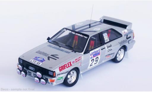 Coche miniatura Audi Quattro 1/43 Trofeu No.29 Rallye WM RAC Rallye 1984 Audi Quattro 1/43 Trofeu No.29 Rallye WM RAC Rallye 1984 coche miniatura