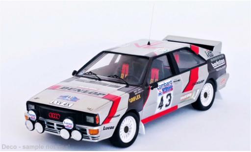 Coche miniatura Audi Quattro 1/43 Trofeu No.43 Rallye WM RAC Rallye 1985 Audi Quattro 1/43 Trofeu No.43 Rallye WM RAC Rallye 1985 coche miniatura