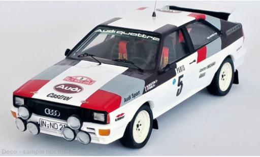 Coche miniatura Audi Quattro 1/43 Trofeu No.5 Rallye WM Rallye Monte Carlo 1982 Audi Quattro 1/43 Trofeu No.5 Rallye WM Rallye Monte Carlo 1982 coche miniatura