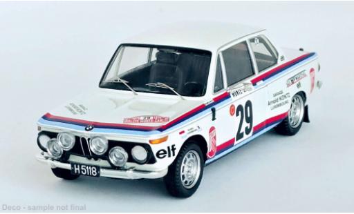 Coche miniatura Bmw 2002 1/43 Trofeu Ti No.29 Rallye WM Rallye Monte Carlo 1975 Bmw 2002 1/43 Trofeu Ti No.29 Rallye WM Rallye Monte Carlo 1975 coche miniatura