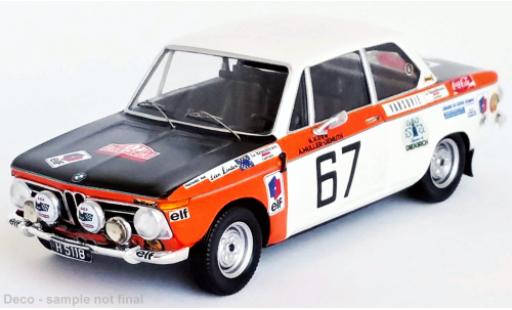 Coche miniatura Bmw 2002 1/43 Trofeu ti No.67 Rallye Monte Carlo 1972 Bmw 2002 1/43 Trofeu ti No.67 Rallye Monte Carlo 1972 coche miniatura