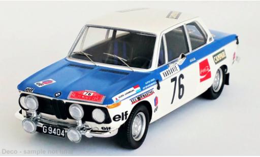 Coche miniatura Bmw 2002 1/43 Trofeu Ti No.76 Rallye WM Rallye Monte Carlo 1973 Bmw 2002 1/43 Trofeu Ti No.76 Rallye WM Rallye Monte Carlo 1973 coche miniatura