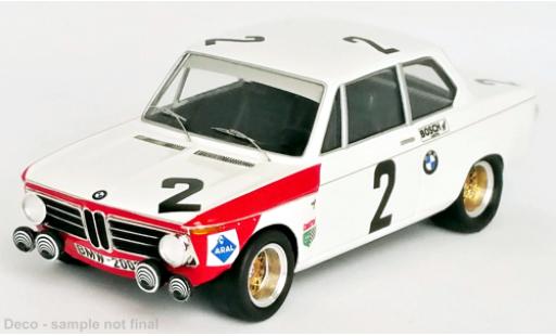 Coche miniatura Bmw 2002 1/43 Trofeu tiK No.2 24h Spa 1969 Bmw 2002 1/43 Trofeu tiK No.2 24h Spa 1969 coche miniatura