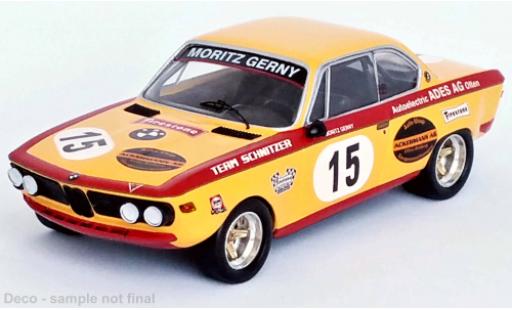 Coche miniatura Bmw 2800 1/43 Trofeu CS (E9) No.15 4h Monza 1973 Bmw 2800 1/43 Trofeu CS (E9) No.15 4h Monza 1973 coche miniatura