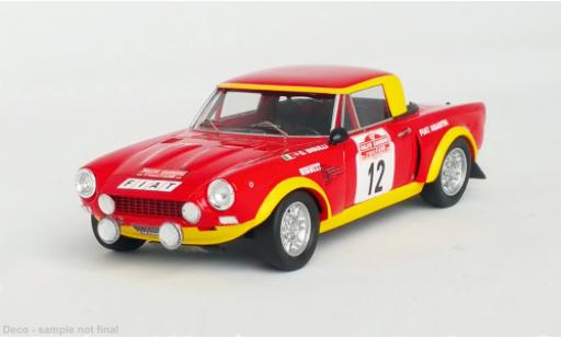 Coche miniatura Fiat 124 1/43 Trofeu Abarth Rallye No.12 Rallye WM Rallye San Remo 1974 Fiat 124 1/43 Trofeu Abarth Rallye No.12 Rallye WM Rallye San Remo 1974 coche miniatura
