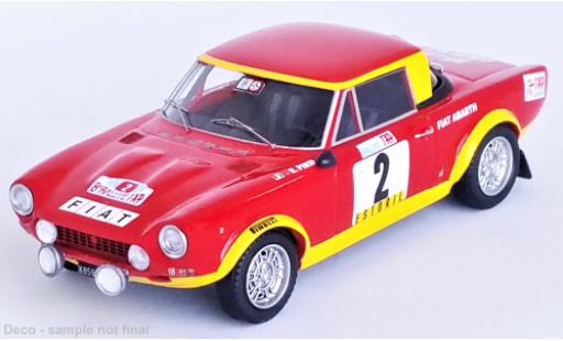 Coche miniatura Fiat 124 1/43 Trofeu Abarth Rallye No.2 Rallye WM Rallye Portugal 1974 Fiat 124 1/43 Trofeu Abarth Rallye No.2 Rallye WM Rallye Portugal 1974 coche miniatura
