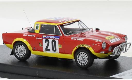 Coche miniatura Fiat 124 1/43 Trofeu Abarth Rallye No.20 Rallye WM Safari Rallye 1974 Fiat 124 1/43 Trofeu Abarth Rallye No.20 Rallye WM Safari Rallye 1974 coche miniatura