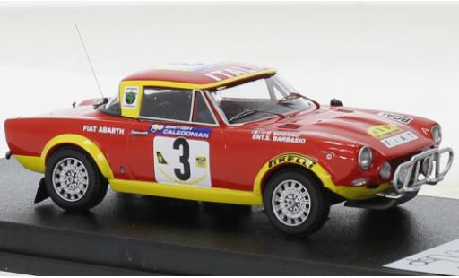 Coche miniatura Fiat 124 1/43 Trofeu Abarth Rallye No.3 Rallye WM Safari Rallye 1974 Fiat 124 1/43 Trofeu Abarth Rallye No.3 Rallye WM Safari Rallye 1974 coche miniatura