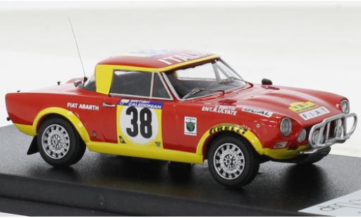 Coche miniatura Fiat 124 1/43 Trofeu Abarth Rallye No.38 Rallye WM Safari Rallye 1974 Fiat 124 1/43 Trofeu Abarth Rallye No.38 Rallye WM Safari Rallye 1974 coche miniatura