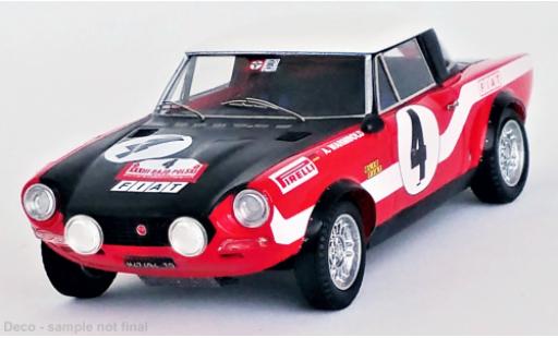 Coche miniatura Fiat 124 1/43 Trofeu Abarth Rallye No.4 Rallye Polen 1973 Fiat 124 1/43 Trofeu Abarth Rallye No.4 Rallye Polen 1973 coche miniatura