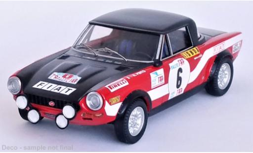 Coche miniatura Fiat 124 1/43 Trofeu Abarth Rallye No.6 Rallye WM Rallye Portugal 1973 Fiat 124 1/43 Trofeu Abarth Rallye No.6 Rallye WM Rallye Portugal 1973 coche miniatura