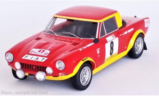 Coche miniatura Fiat 124 1/43 Trofeu Abarth Rallye No.8 Rallye WM Rallye Portugal 1974 Fiat 124 1/43 Trofeu Abarth Rallye No.8 Rallye WM Rallye Portugal 1974 coche miniatura