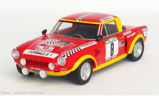 Coche miniatura Fiat 124 1/43 Trofeu Abarth Rallye No.8 Rallye WM Rallye Portugal 1975 Fiat 124 1/43 Trofeu Abarth Rallye No.8 Rallye WM Rallye Portugal 1975 coche miniatura