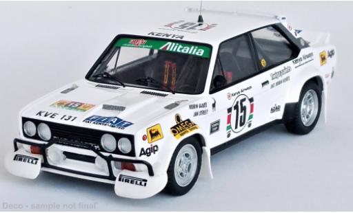 Coche miniatura Fiat 131 1/43 Trofeu Abarth No.15 Rallye WM Safari Rallye 1979 Fiat 131 1/43 Trofeu Abarth No.15 Rallye WM Safari Rallye 1979 coche miniatura