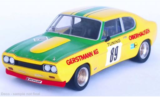 Coche miniatura Ford Capri 1/43 Trofeu MK I 2600 RS No.89 Gerstmann tuning Nuerburgring 1972 Ford Capri 1/43 Trofeu MK I 2600 RS No.89 Gerstmann tuning Nuerburgring 1972 coche miniatura