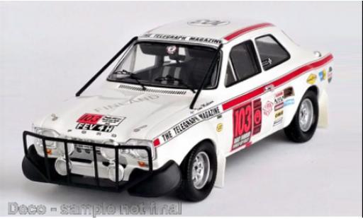 Coche miniatura Ford Escort 1/43 Trofeu MK I No.103 Rally London - Mexiko 1970 Ford Escort 1/43 Trofeu MK I No.103 Rally London - Mexiko 1970 coche miniatura