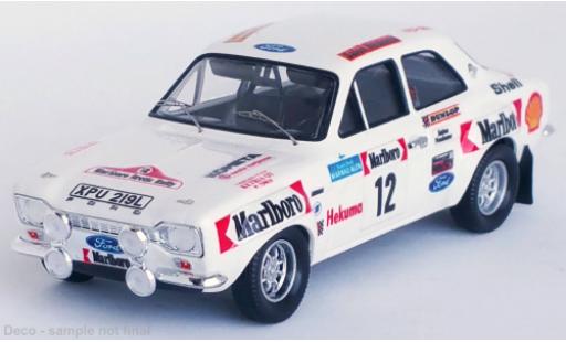 Coche miniatura Ford Escort 1/43 Trofeu MK I No.12 Arctic Rally 1974 Ford Escort 1/43 Trofeu MK I No.12 Arctic Rally 1974 coche miniatura