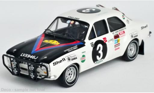 Coche miniatura Ford Escort 1/43 Trofeu MK I No.3 Safari Rallye 1971 Ford Escort 1/43 Trofeu MK I No.3 Safari Rallye 1971 coche miniatura