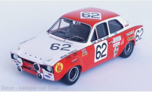 Coche miniatura Ford Escort 1/43 Trofeu MK I No.62 24h Spa 1970 Ford Escort 1/43 Trofeu MK I No.62 24h Spa 1970 coche miniatura