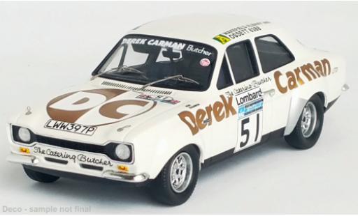 Coche miniatura Ford Escort 1/43 Trofeu MK I RHD No.51 Rallye WM RAC Rallye 1975 Ford Escort 1/43 Trofeu MK I RHD No.51 Rallye WM RAC Rallye 1975 coche miniatura