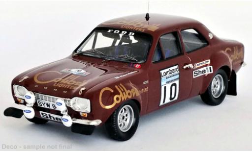 Coche miniatura Ford Escort 1/43 Trofeu MK I RS 1600 No.10 Colibri Lighters Rallye WM RAC Rallye 1974 Ford Escort 1/43 Trofeu MK I RS 1600 No.10 Colibri Lighters Rallye WM RAC Rallye 1974 coche miniatura