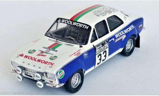 Coche miniatura Ford Escort 1/43 Trofeu MK I RS 1600 No.33 Woolworth Rallye WM RAC Rallye 1973 Ford Escort 1/43 Trofeu MK I RS 1600 No.33 Woolworth Rallye WM RAC Rallye 1973 coche miniatura