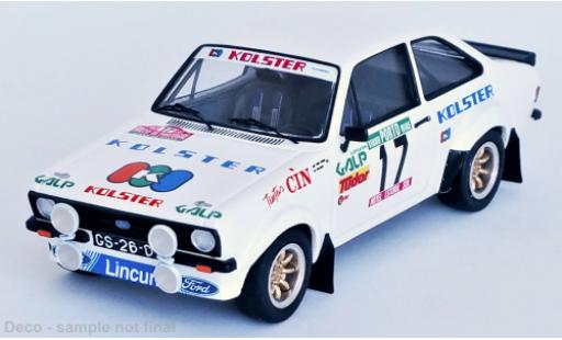 Coche miniatura Ford Escort 1/43 Trofeu MK II No.17 Rallye WM Rallye Portugal 1983 Ford Escort 1/43 Trofeu MK II No.17 Rallye WM Rallye Portugal 1983 coche miniatura