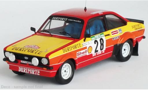 Coche miniatura Ford Escort 1/43 Trofeu MK II No.28 Rallye WM Rallye Portugal 1983 Ford Escort 1/43 Trofeu MK II No.28 Rallye WM Rallye Portugal 1983 coche miniatura
