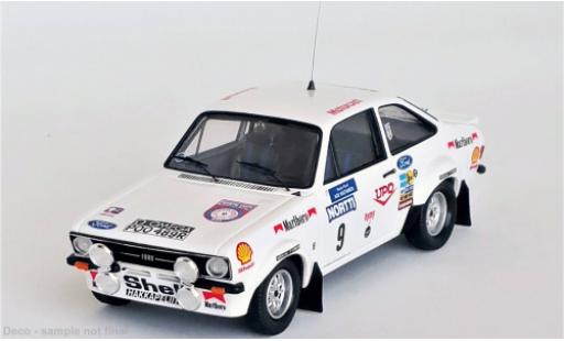 Coche miniatura Ford Escort 1/43 Trofeu Mk II RS 1800 No.9 Rallye WM 1000 Lakes Rallye 1976 Ford Escort 1/43 Trofeu Mk II RS 1800 No.9 Rallye WM 1000 Lakes Rallye 1976 coche miniatura