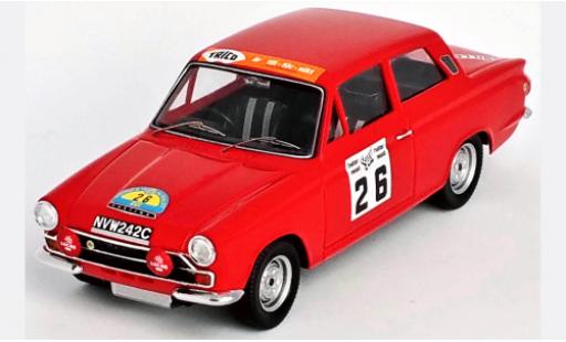 Coche miniatura Lotus Cortina 1/43 Trofeu Ford No.26 Rallye Schweden 1966 Lotus Cortina 1/43 Trofeu Ford No.26 Rallye Schweden 1966 coche miniatura