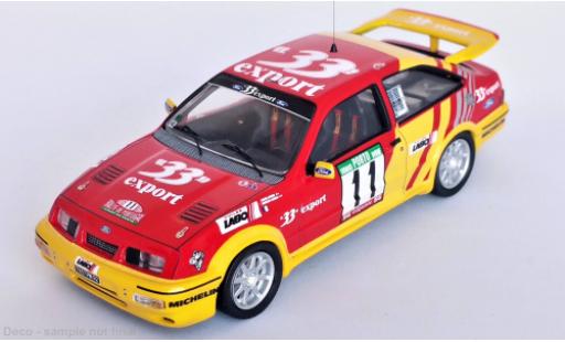 Coche miniatura Ford Sierra 1/43 Trofeu RS Cosworth No.11 33 Export Rallye WM Rallye Portugal 1988 Ford Sierra 1/43 Trofeu RS Cosworth No.11 33 Export Rallye WM Rallye Portugal 1988 coche miniatura