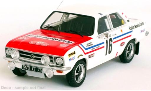 Opel Ascona 1/43 Trofeu A No.16 Rallye Monte Carlo 1972 coche miniatura