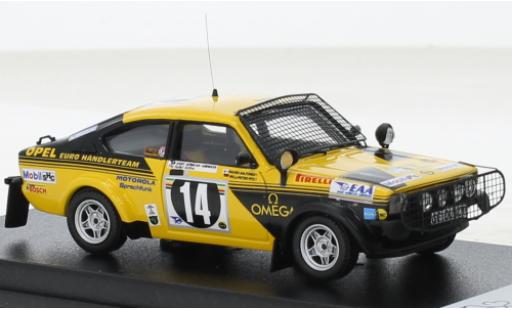 Coche miniatura Opel Kadett 1/43 Trofeu C GT/E No.14 Rallye WM Safari Rallye 1976 Opel Kadett 1/43 Trofeu C GT/E No.14 Rallye WM Safari Rallye 1976 coche miniatura