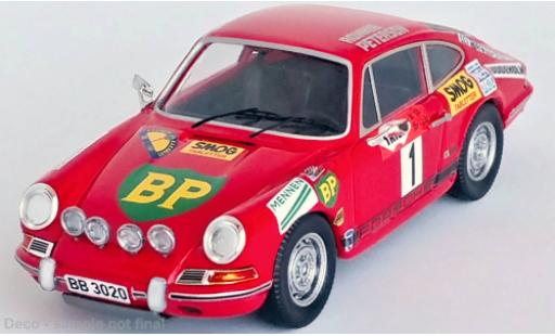 Coche miniatura Porsche 911 1/43 Trofeu L No.1 Rallye Suède 1970 Porsche 911 1/43 Trofeu L No.1 Rallye Suède 1970 coche miniatura