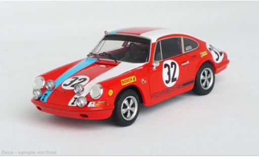 Coche miniatura Porsche 911 1/43 Trofeu L No.32 24h Spa 1968 Porsche 911 1/43 Trofeu L No.32 24h Spa 1968 coche miniatura