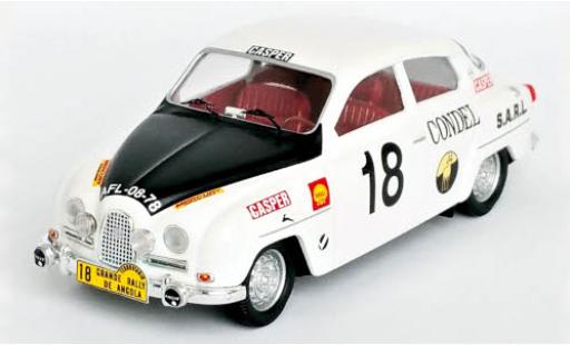 Coche miniatura Saab 96 1/43 Trofeu No.18 Grande Rally de Angola 17 Saab 96 1/43 Trofeu No.18 Grande Rally de Angola 17 coche miniatura
