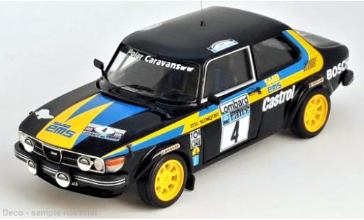 Coche miniatura Saab 99 1/43 Trofeu EMS No.4 Rallye WM RAC Rallye 1976 Saab 99 1/43 Trofeu EMS No.4 Rallye WM RAC Rallye 1976 coche miniatura