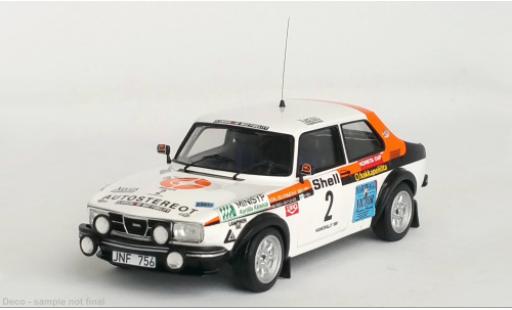 Coche miniatura Saab 99 1/43 Trofeu No.2 Hankkirali 1981 Saab 99 1/43 Trofeu No.2 Hankkirali 1981 coche miniatura