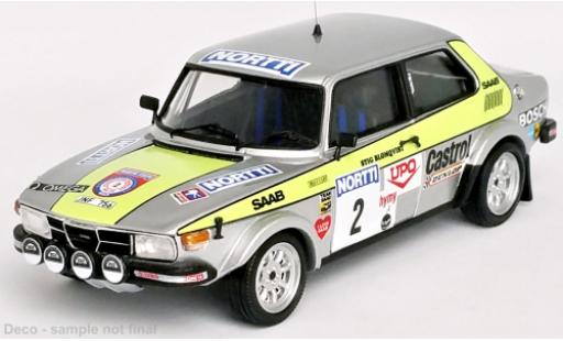 Coche miniatura Saab 99 1/43 Trofeu No.2 Rallye WM 1000 Lakes Rallye 1976 Saab 99 1/43 Trofeu No.2 Rallye WM 1000 Lakes Rallye 1976 coche miniatura