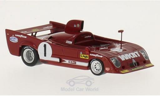 Coche miniatura Alfa Romeo T33 1/18 TrueScale Miniatures TT 12 RHD No.1 WKRT 1000km Spa 1975 J.Ickx/A.Merzario Alfa Romeo T33 1/18 TrueScale Miniatures TT 12 RHD No.1 WKRT 1000km Spa 1975 J.Ickx/A.Merzario coche miniatura