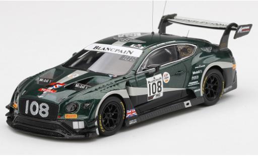 Coche miniatura Bentley Continental 1/43 TrueScale Miniatures GT3 RHD No.108 M-Sport Team 24h Spa 2019 M.Palttala/A.Buncombe/M.Soulet Bentley Continental 1/43 TrueScale Miniatures GT3 RHD No.108 M-Sport Team 24h Spa 2019 M.Palttala/A.Buncombe/M.Soulet coche miniatura